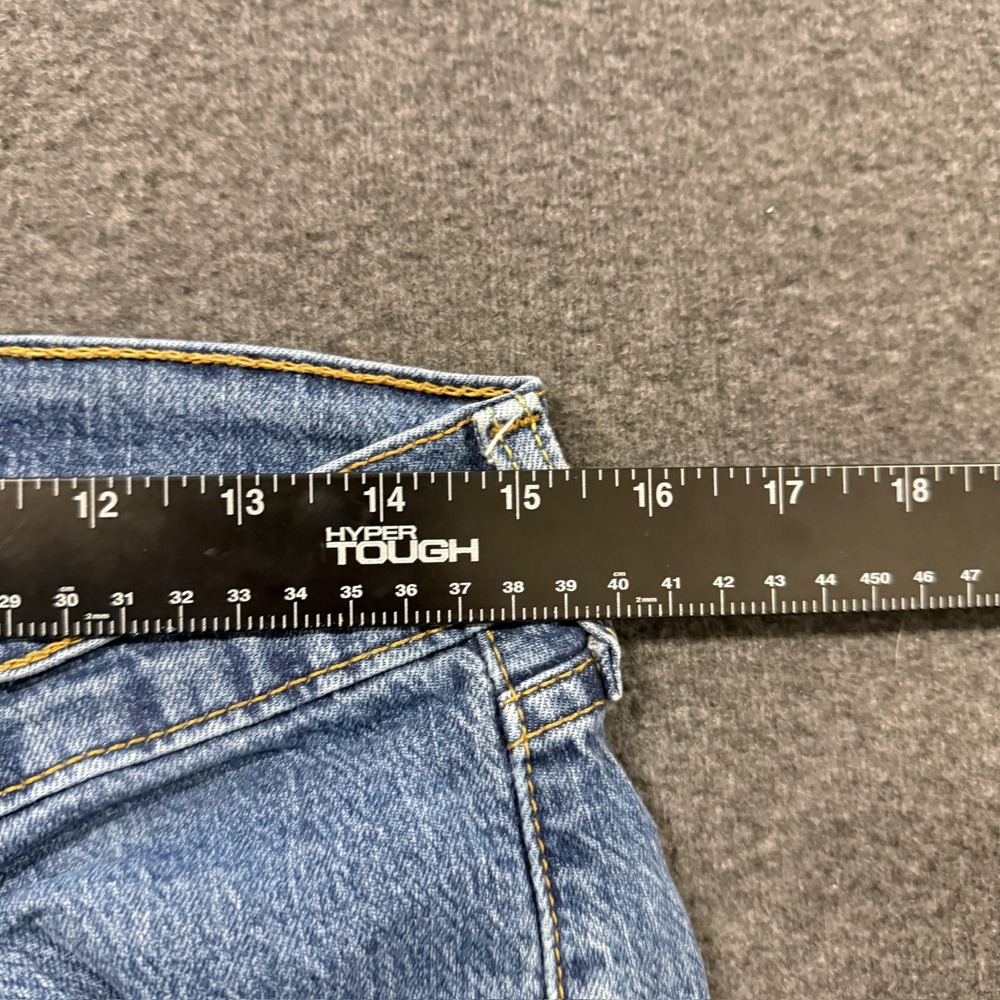 Modern Levi's 505 Regular Fit Jeans Mens 31x30 Blue Good Straight Leg Denim - Picture 5 of 9